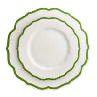 Stella Scalloped Salad Plate (various colors)
