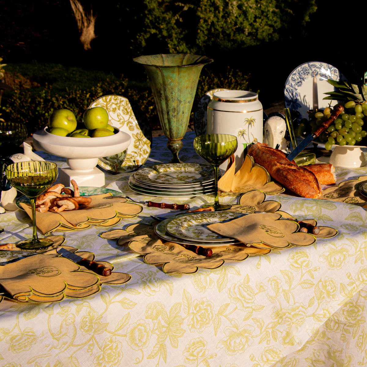 Sunlit Moss Placemat - Set of 4