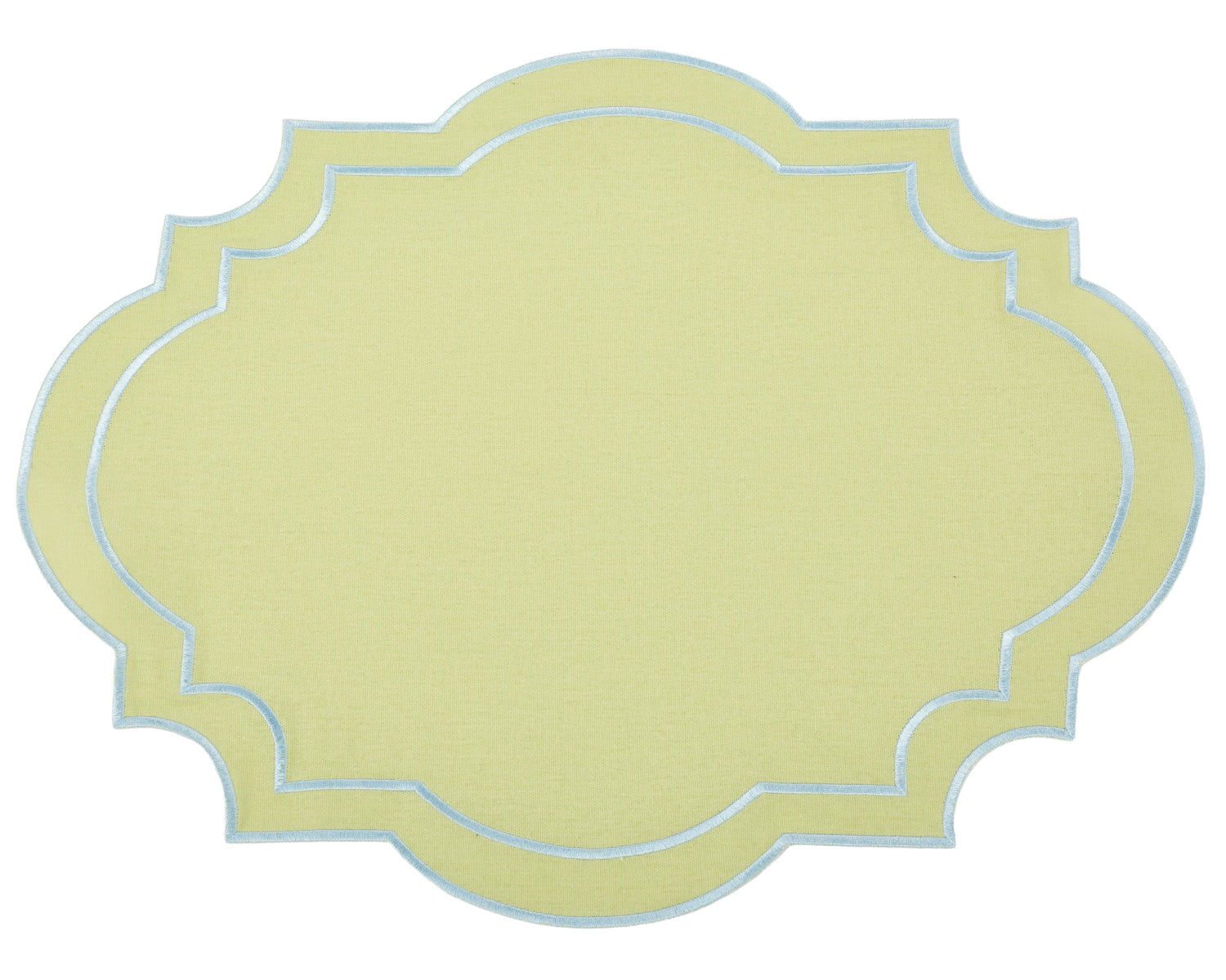 Nantucket Green & Blue Placemat & Napkin