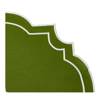 Nantucket Green & White Placemat & Napkin