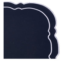 Charleston Navy & White Placemat & Napkin