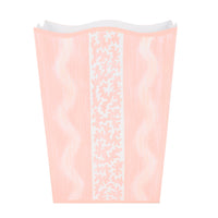 Pink Ikat Wastepaper Basket & Tissue