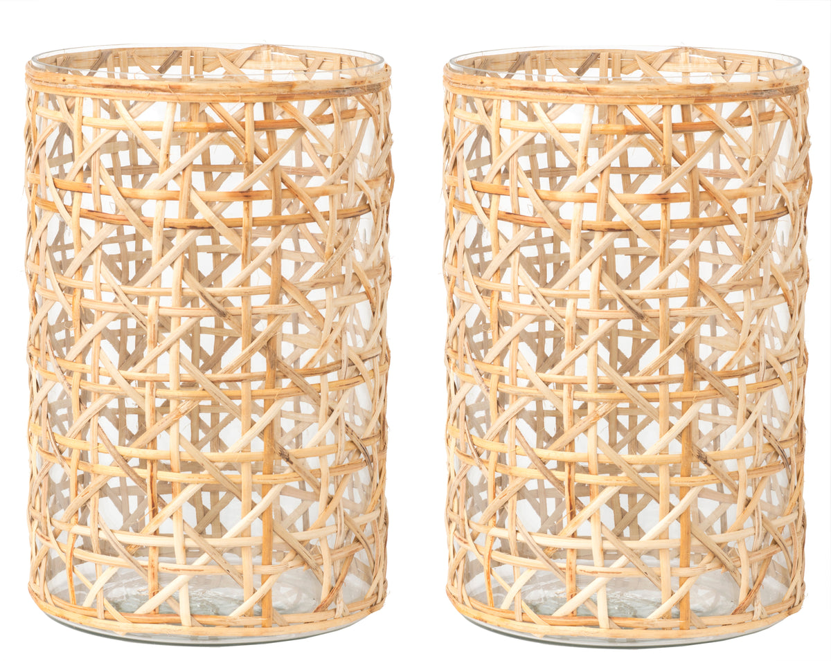 Chunky Cane Wicker Hurricane (various sizes)