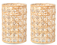 Chunky Cane Wicker Hurricane (various sizes)