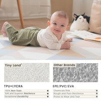 Double-Sided Baby Playmat Urban Zoo Adventure