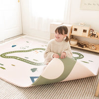 Double-Sided Baby Playmat Forest Track Wonder
