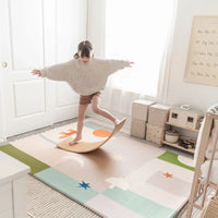 Double-Sided Baby Playmat Forest Track Wonder