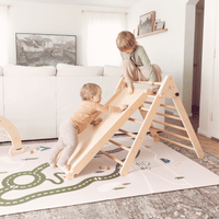 Double-Sided Baby Playmat Forest Track Wonder