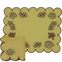 Vintage Palm Napkin - Set of 4