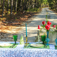 24 Extra Tall Teal Breeze Taper Candle - 6 Packs of 4