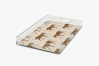 Tiger Acrylic Tray (Various Sizes and Colors)