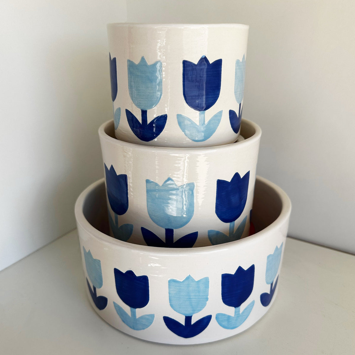 Tulip Fever Hand Poured Candle & Vase (Various Sizes & Colors)