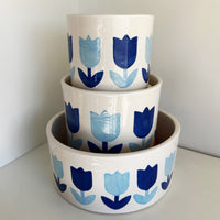 Tulip Fever Hand Poured Candle & Vase (Various Sizes & Colors)