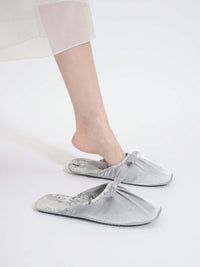 Ink Floral Print Slippers (Various Colors)