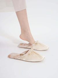 Ink Floral Print Slippers (Various Colors)