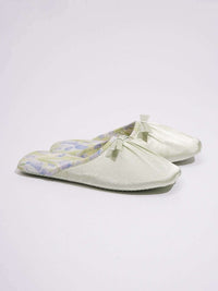 Ink Floral Print Slippers (Various Colors)