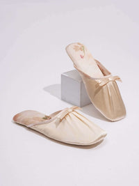 Ink Floral Print Slippers (Various Colors)