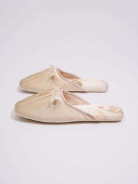 Ink Floral Print Slippers (Various Colors)