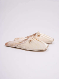 Ink Floral Print Slippers (Various Colors)