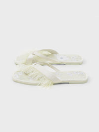 Elegant Summer Toe Ring Slippers (Various Colors)