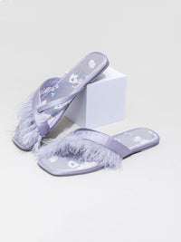 Elegant Summer Toe Ring Slippers (Various Colors)