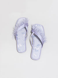 Elegant Summer Toe Ring Slippers (Various Colors)