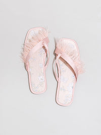 Elegant Summer Toe Ring Slippers (Various Colors)