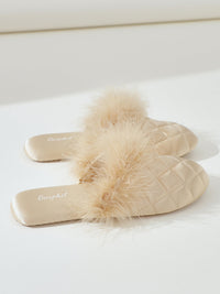 Cozy Fall & Winter Silk Satin Slippers (Various Colors)