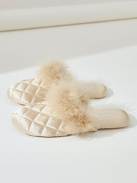 Cozy Fall & Winter Silk Satin Slippers (Various Colors)