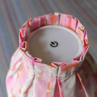 Lampshade Cover - Bamboo Pink