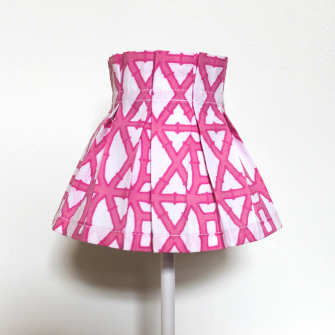 Lampshade Cover - Bamboo Pink