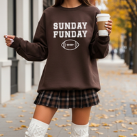 Sunday Funday Football Adult Sweatshirt (2 Colors)