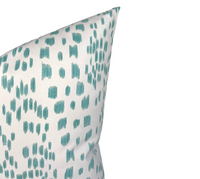 Les Touches Pillow Cover in Aqua Blue (Various Sizes & Colors)