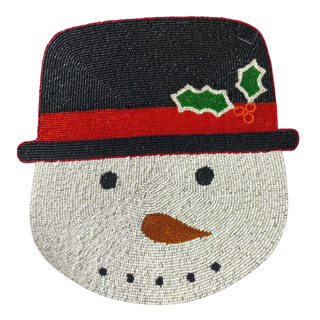 Frosty Snowman Placemat - Single