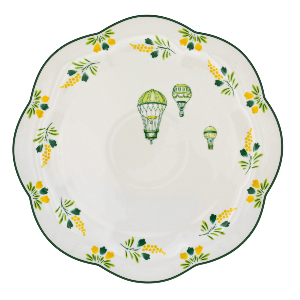 Valensole  Scalloped Dinner Plate - Set of 4