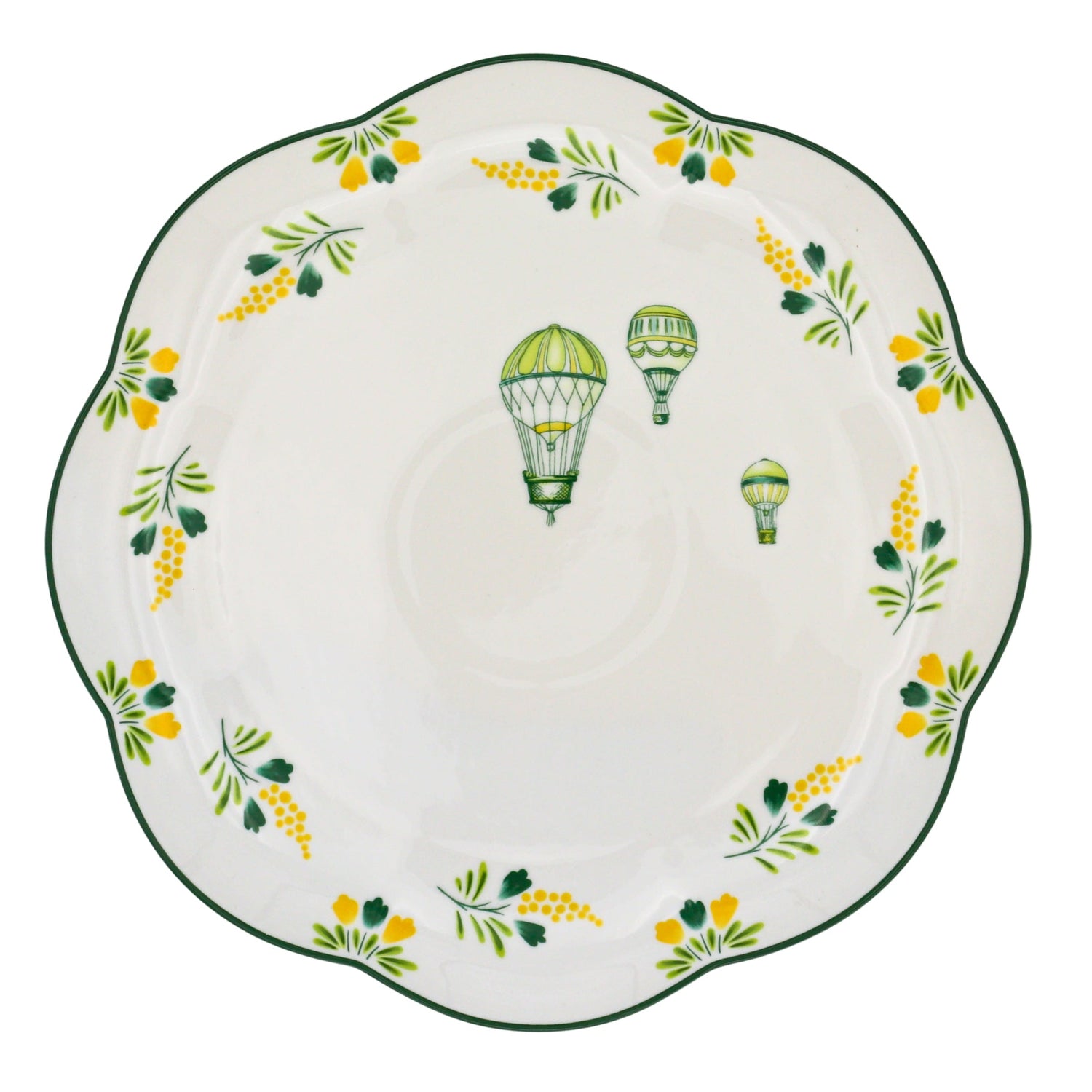 Valensole  Scalloped Dinner Plate - Set of 4