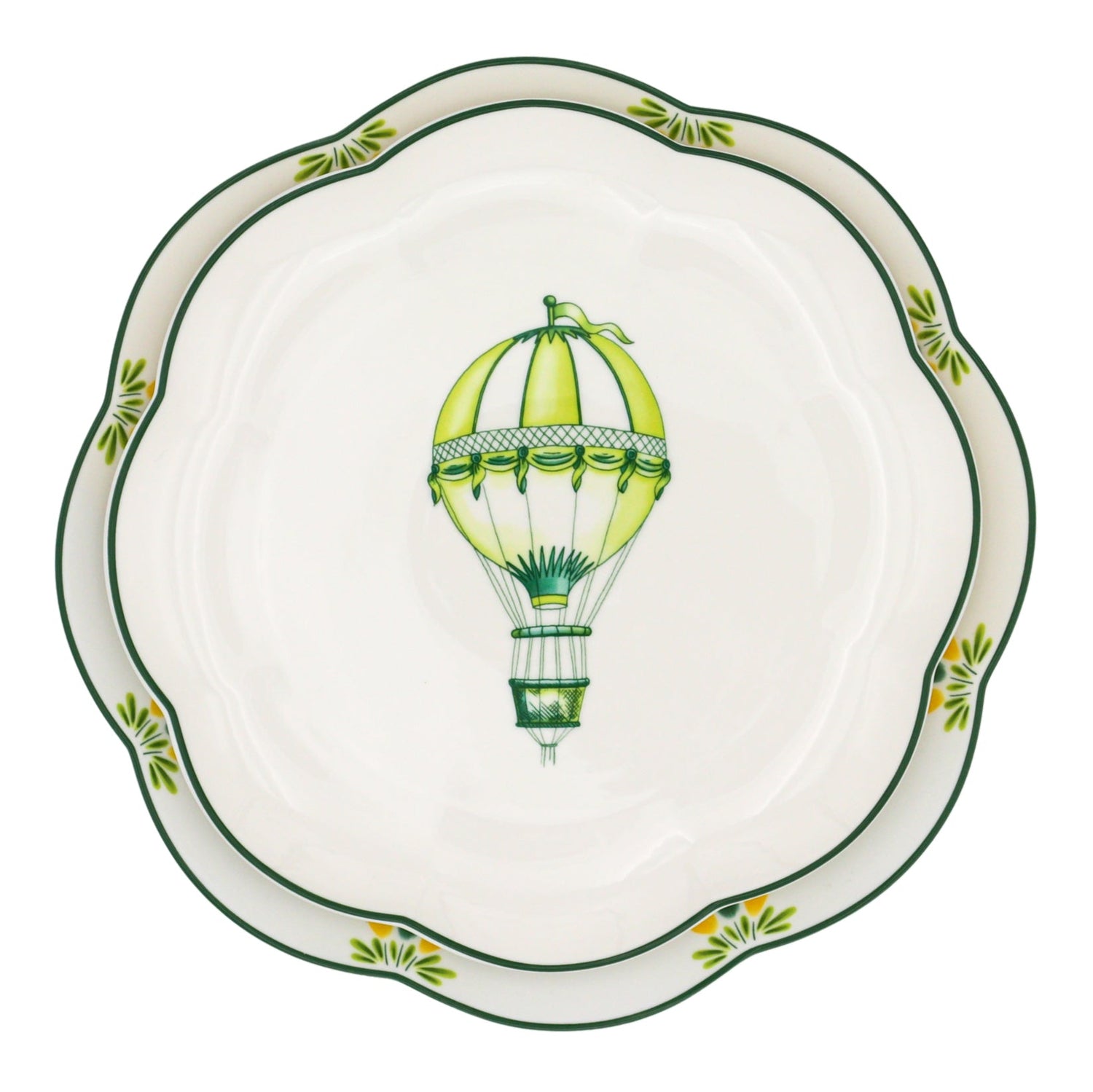 Valensole  Scalloped Dinner Plate - Set of 4