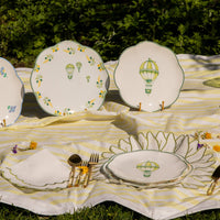 Valensole  Scalloped Dinner Plate - Set of 4