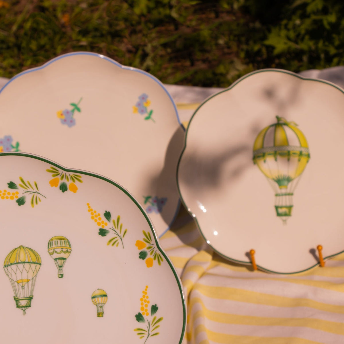 Valensole  Scalloped Dinner Plate - Set of 4