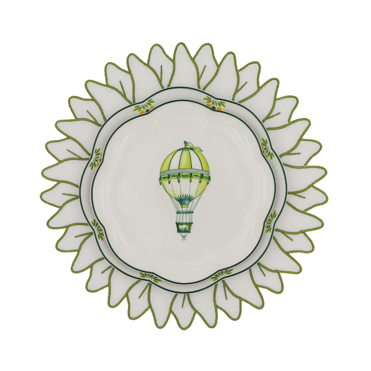 Valensole  Scalloped Dinner Plate - Set of 4