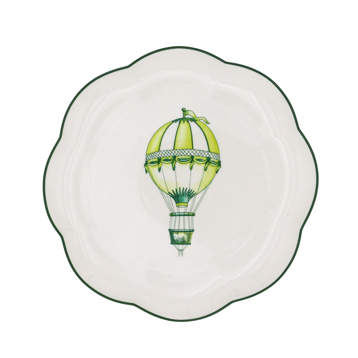Valensole Scalloped Starter Plate - Set of 4