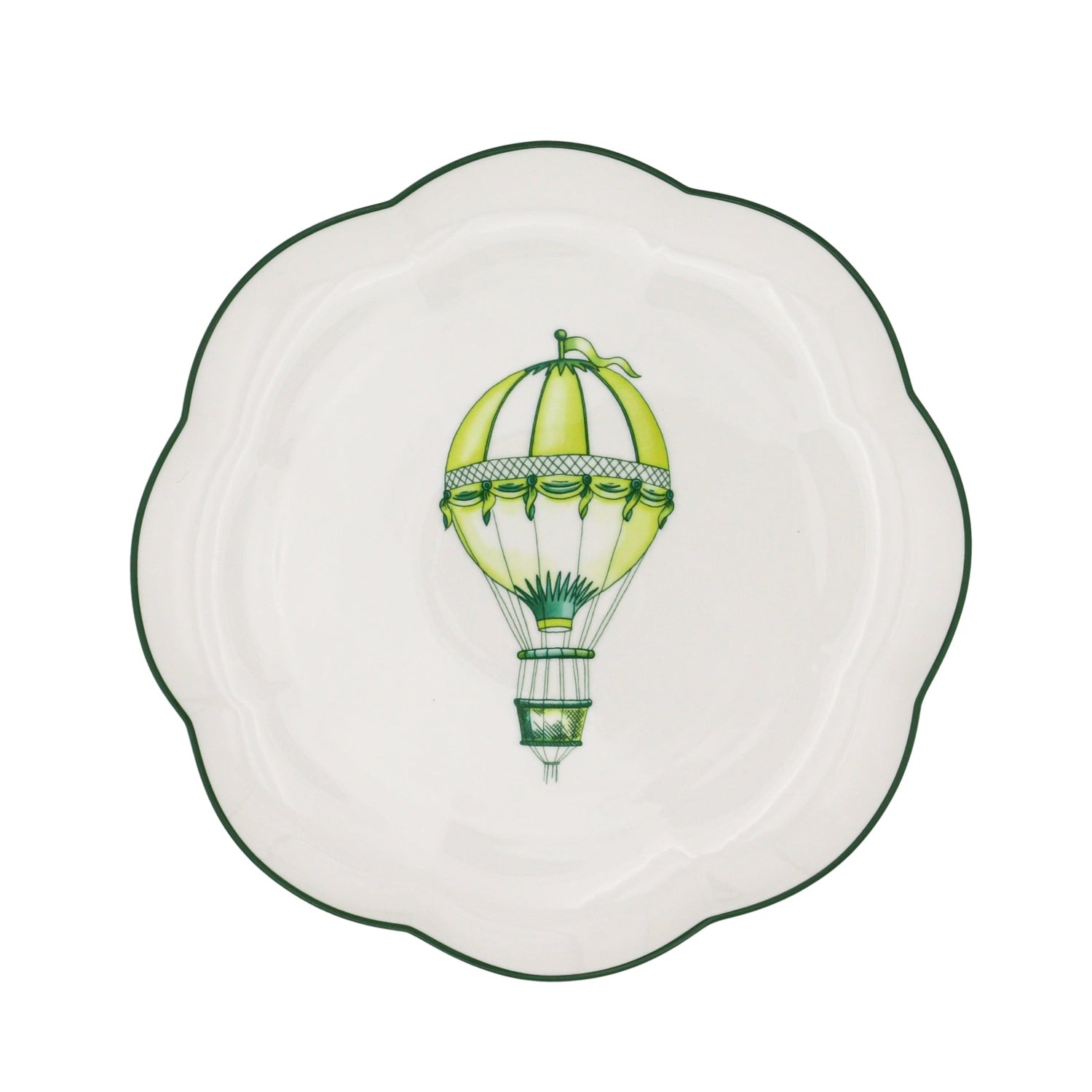 Valensole Scalloped Starter Plate - Set of 4