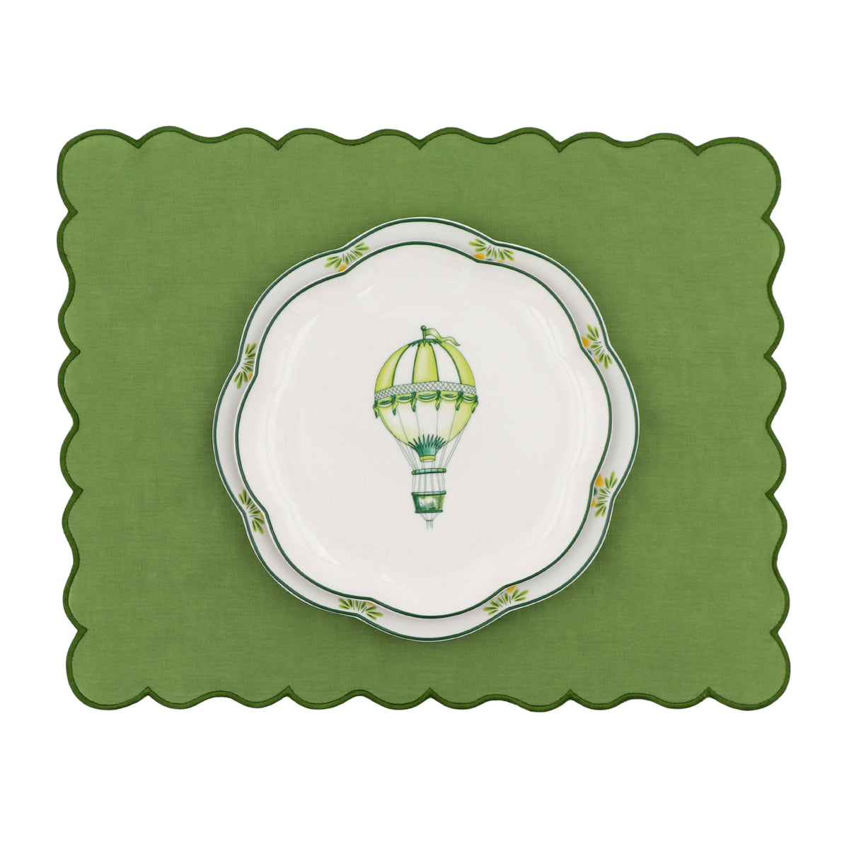 Valensole Scalloped Starter Plate - Set of 4