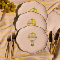 Valensole Scalloped Starter Plate - Set of 4