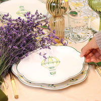 Valensole Scalloped Starter Plate - Set of 4