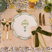 Valensole Scalloped Starter Plate - Set of 4