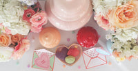 "Love is in the Air" Ginger Jars in Cherry Blossom Pink (Various Sizes)