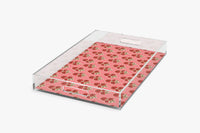 Vera Acrylic Tray - (Various Colors and Sizes)