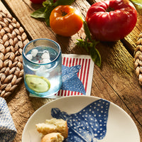 Seaside Stripes Cocktail Napkin Roll