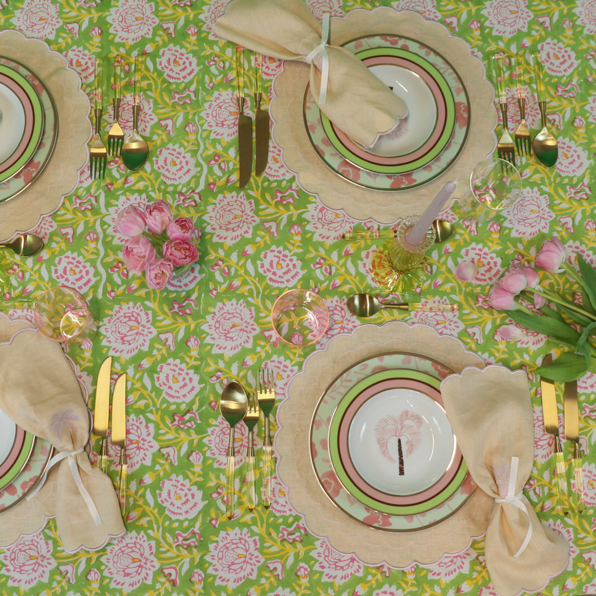 Viviana Venetia Blooms Tablecloth (various sizes)